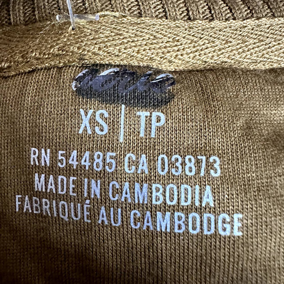 AMERICAN EAGLE OUTFITTERS SWEATER ZIP UP NEW NWT COZY - Picture 5 of 11